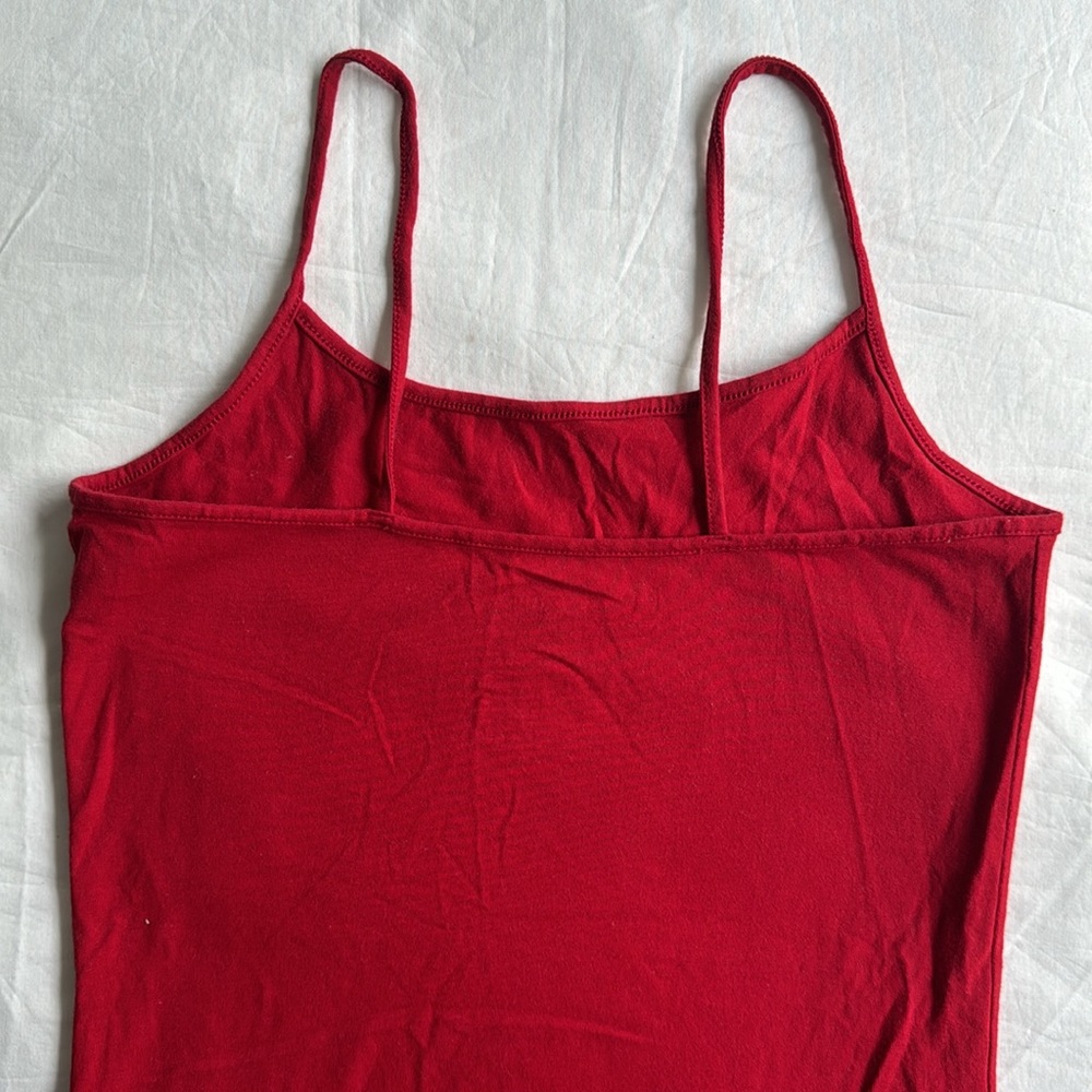 Red Basic Time And Tru Tank - Picture 3 of 5
